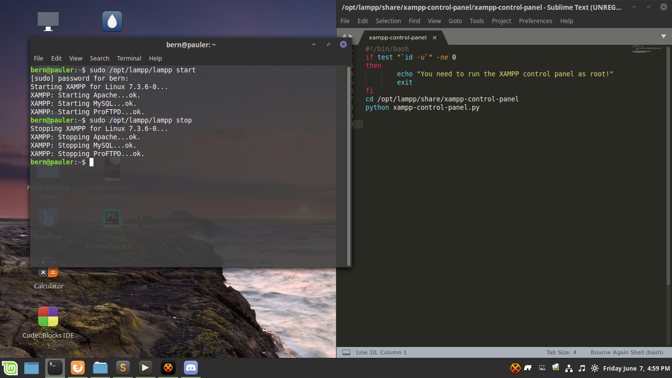 xamppShortcutOnDesktop
