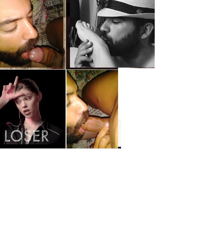 cuckold loser suck