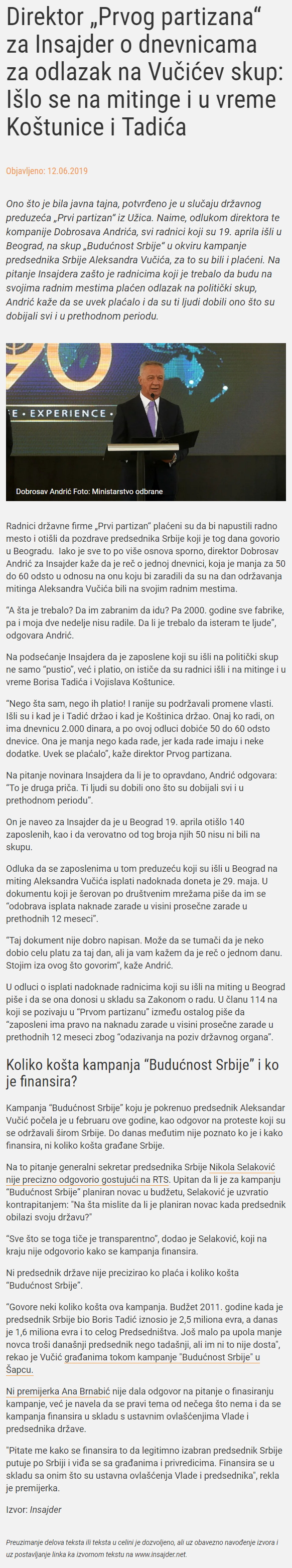 DirektorPrvogpartizanazaInsajderodnevnicamazaodlazaknaVuievskupIlosenamitingeiuvremeKotuniceiTadianbspInsajder.png