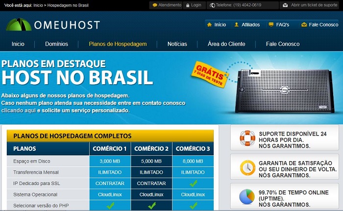 Empresa De Hospedagem Brasil