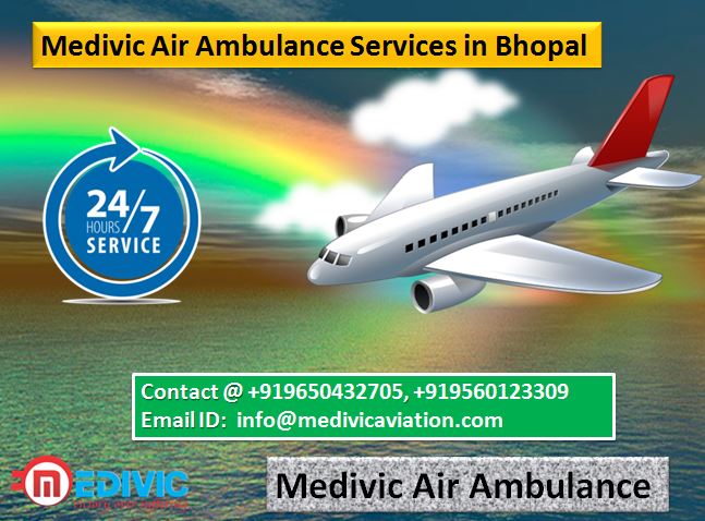 Medivic Air Ambulance Services in Bhopal-Get the Moments of Best Experience