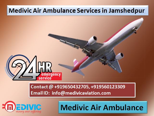 Medivic Air Ambulance Services in Jamshedpur-The Ultimate Solution