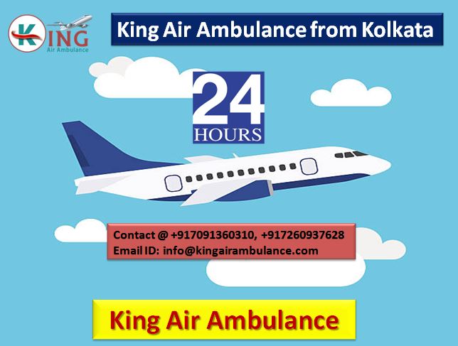 King Air Ambulance from Kolkata-The Best One