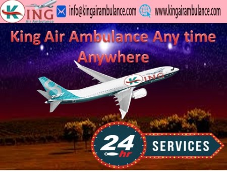 Avail Sovereign and Dedicated Air Ambulance Service in Allahabad by King