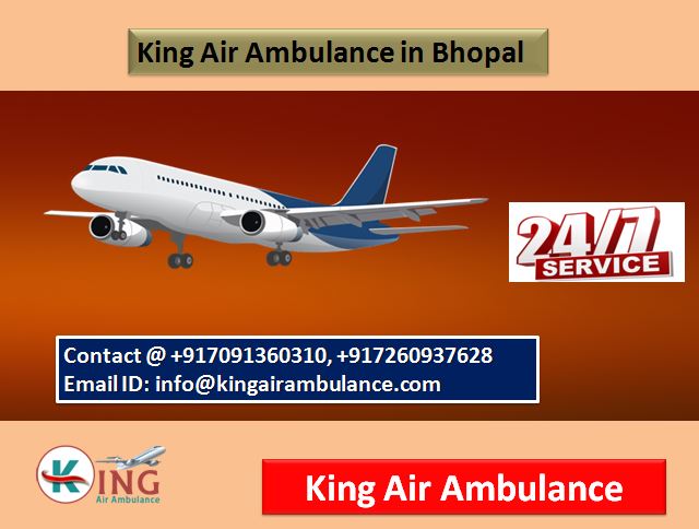 King Air Ambulance in Bhopal-Get the Best