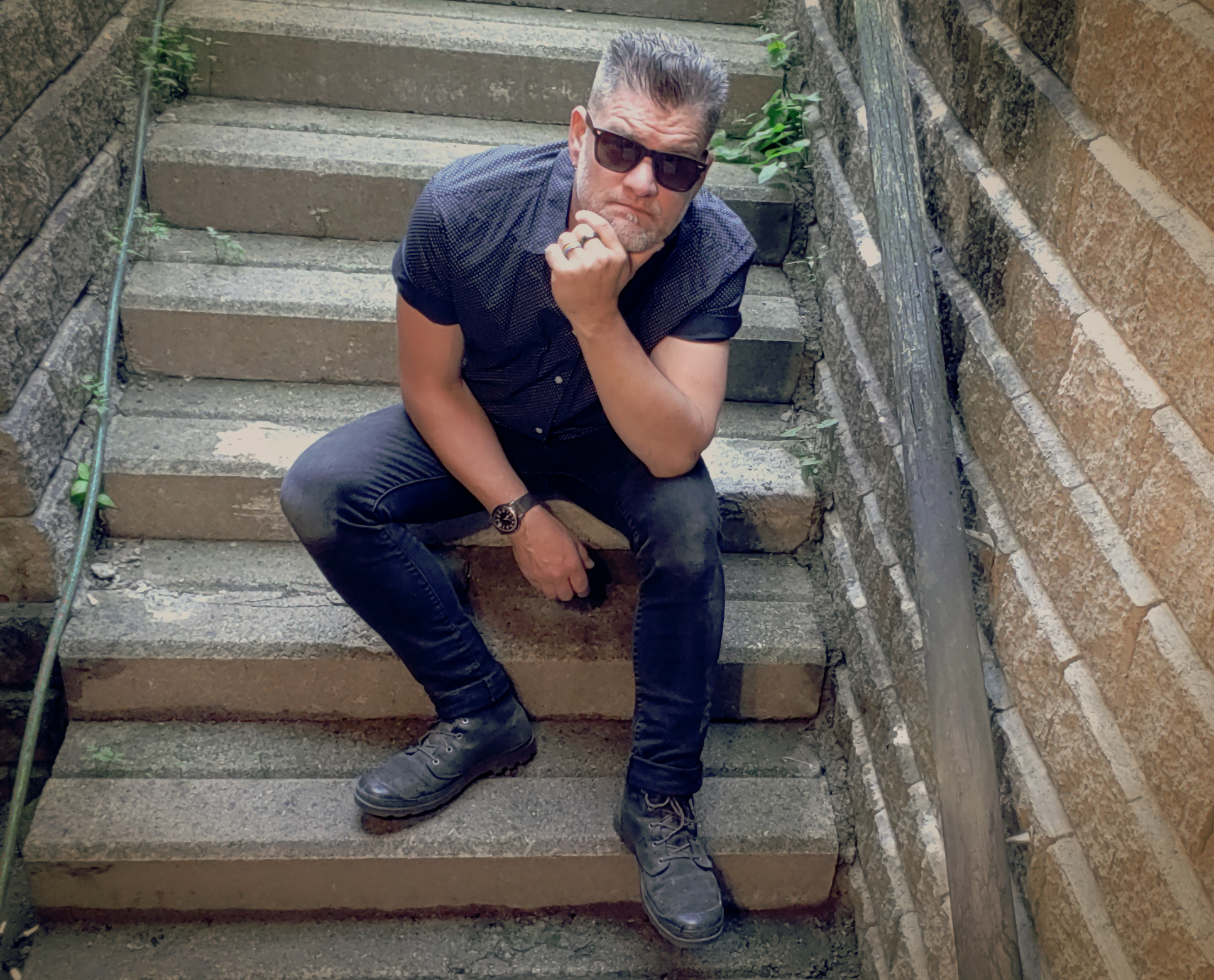 Stairs Selfie