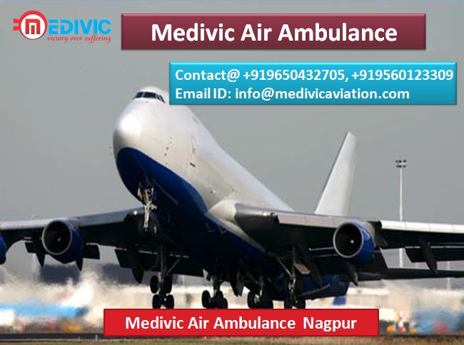 Medivic Air Ambulance Nagpur-Afford