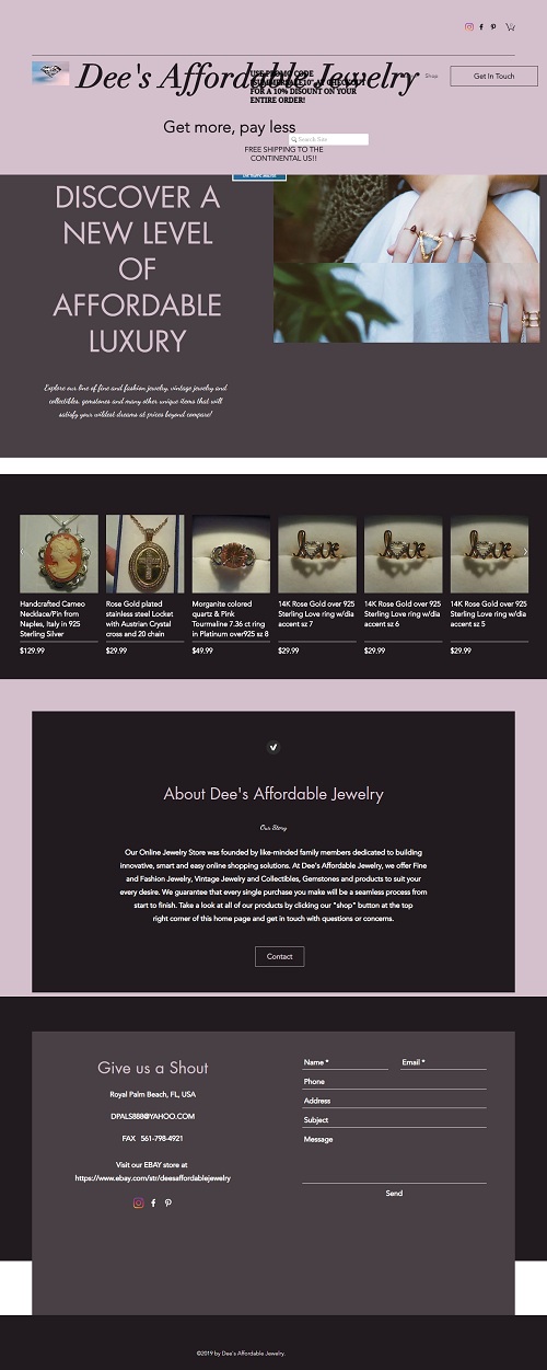 Affordable vintage jewelry and collectibles