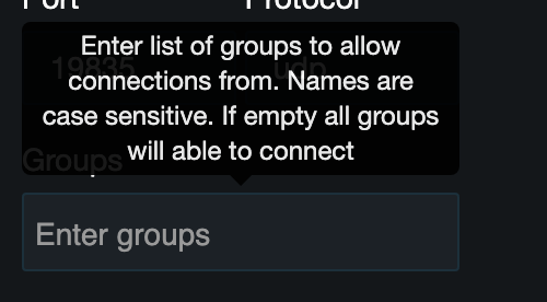 Pritunl Group