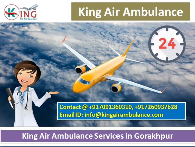 King Air Ambulance Services in Gorakhpur-Top Level Solutions