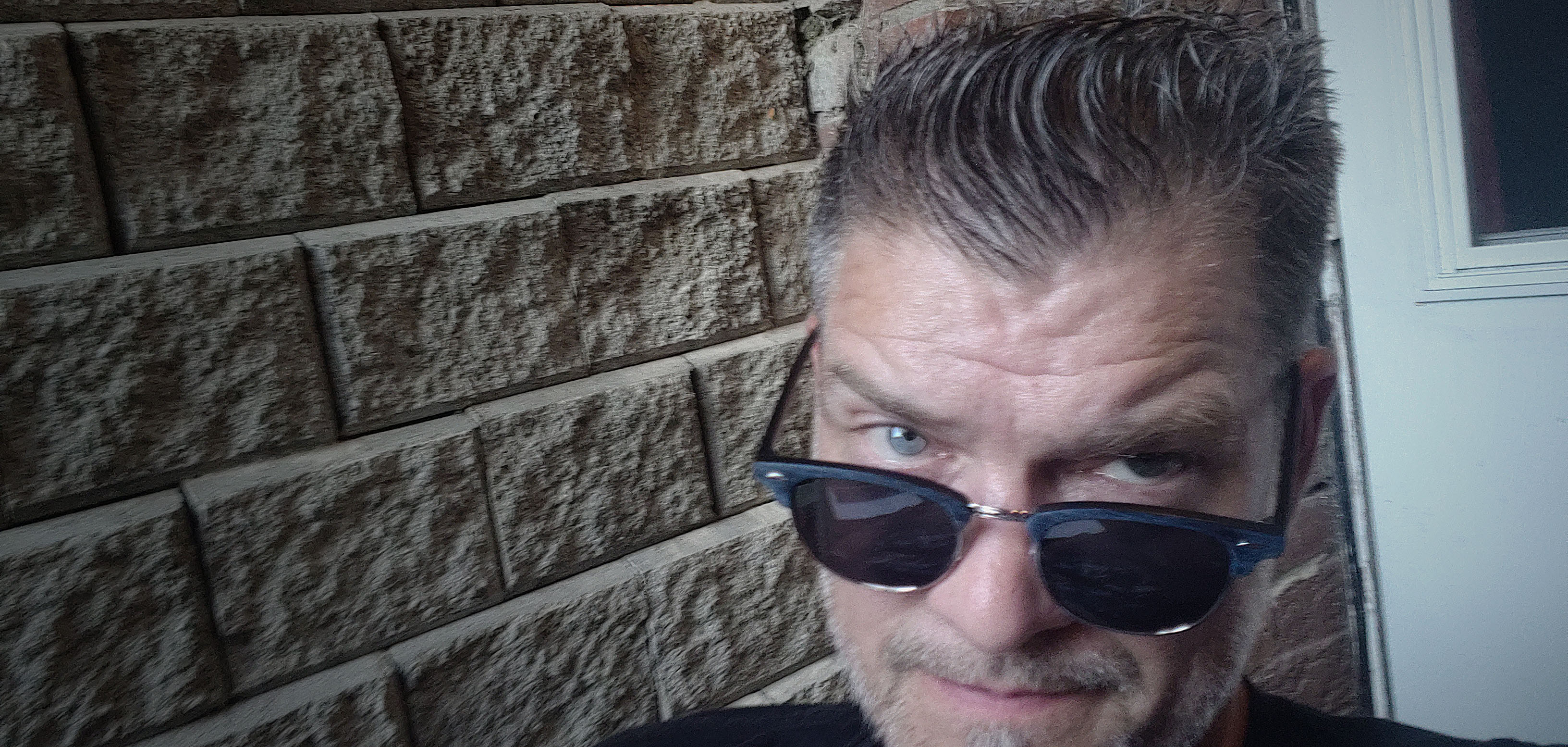 Grey Eye Selfie