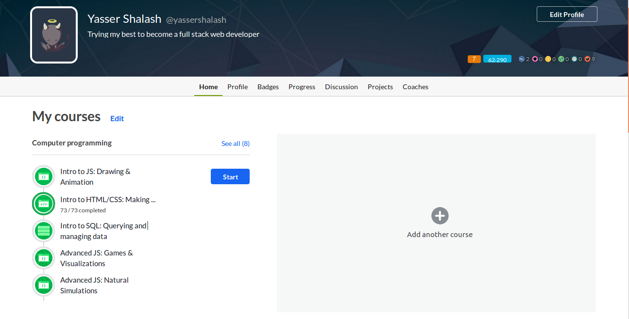 Khan academy screeny