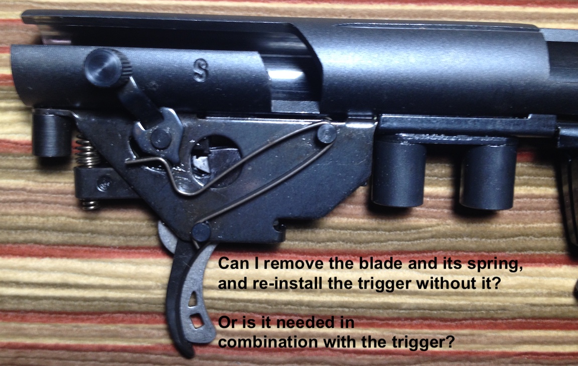 Mark II Accu-Trigger Blade