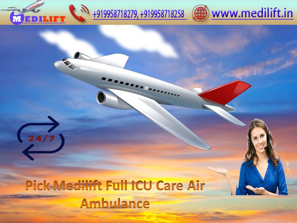 Hi-Tech Emergency Charter Air Ambulance Service in Delhi