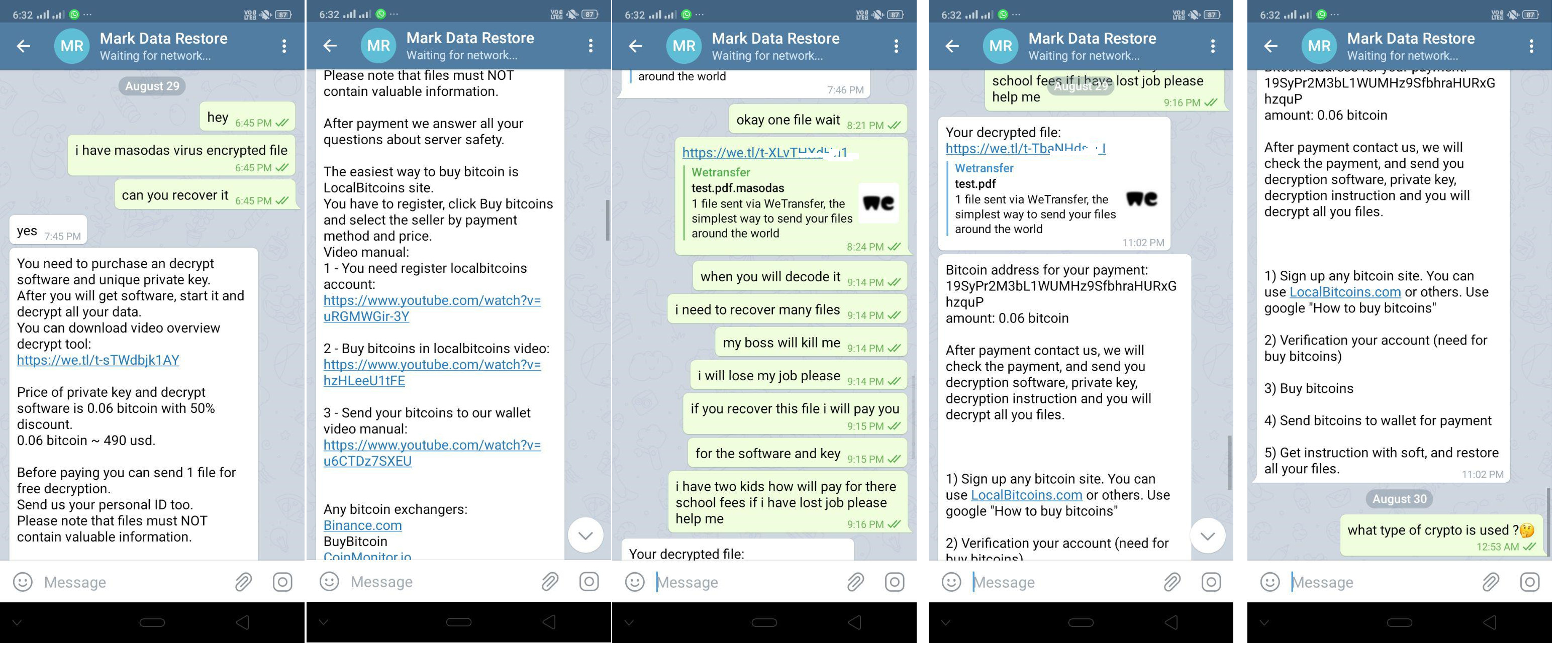 criminal telegram username @datarestore