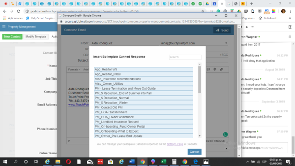 Globimail missing boilerplates
