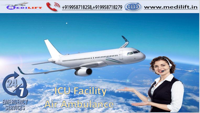 Medilift Air Ambulance Service in Kolkata-Gives Great Solution to Relocate