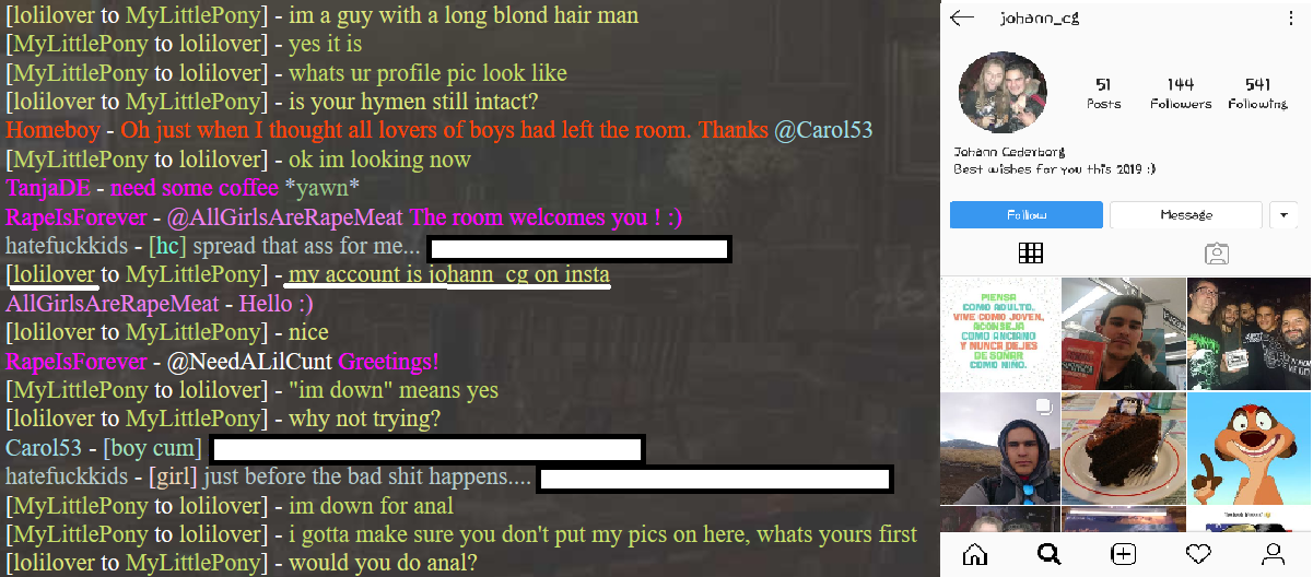 Pedo reveals public account