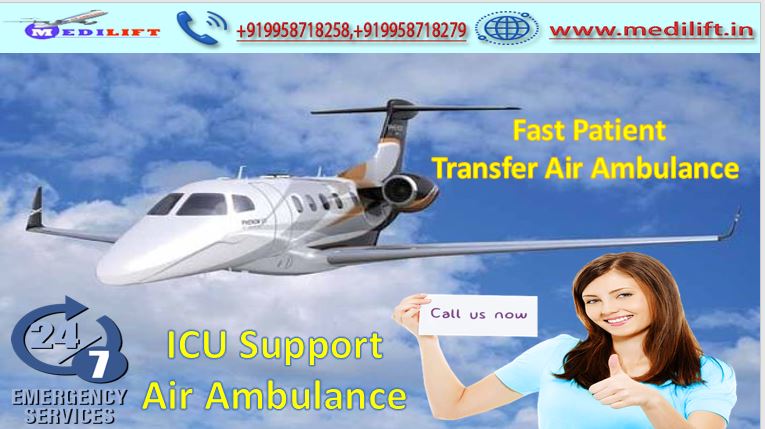Medilift Air Ambulance Service in Delhi-Advance Emergency Care