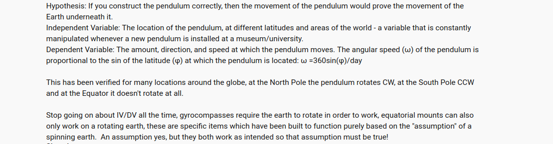Foucault Pendulum