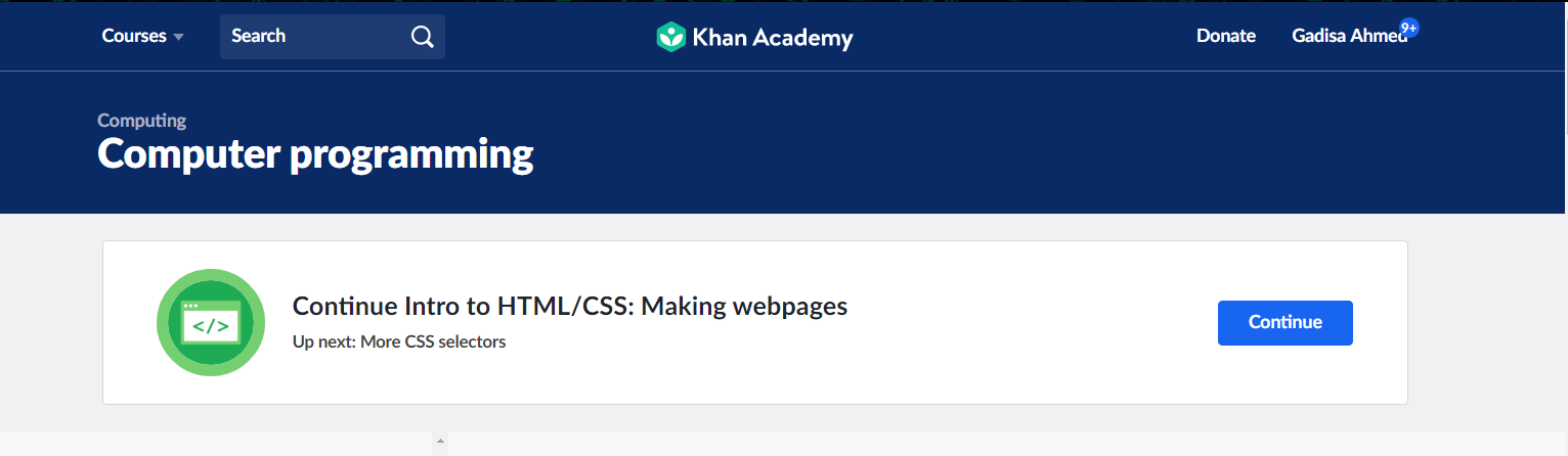 khan academy courses