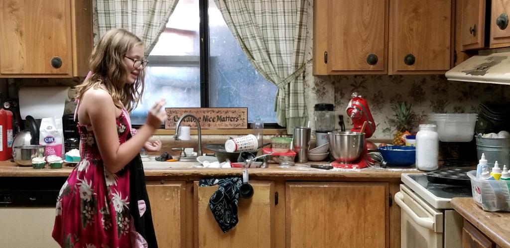 Kitchen carnage