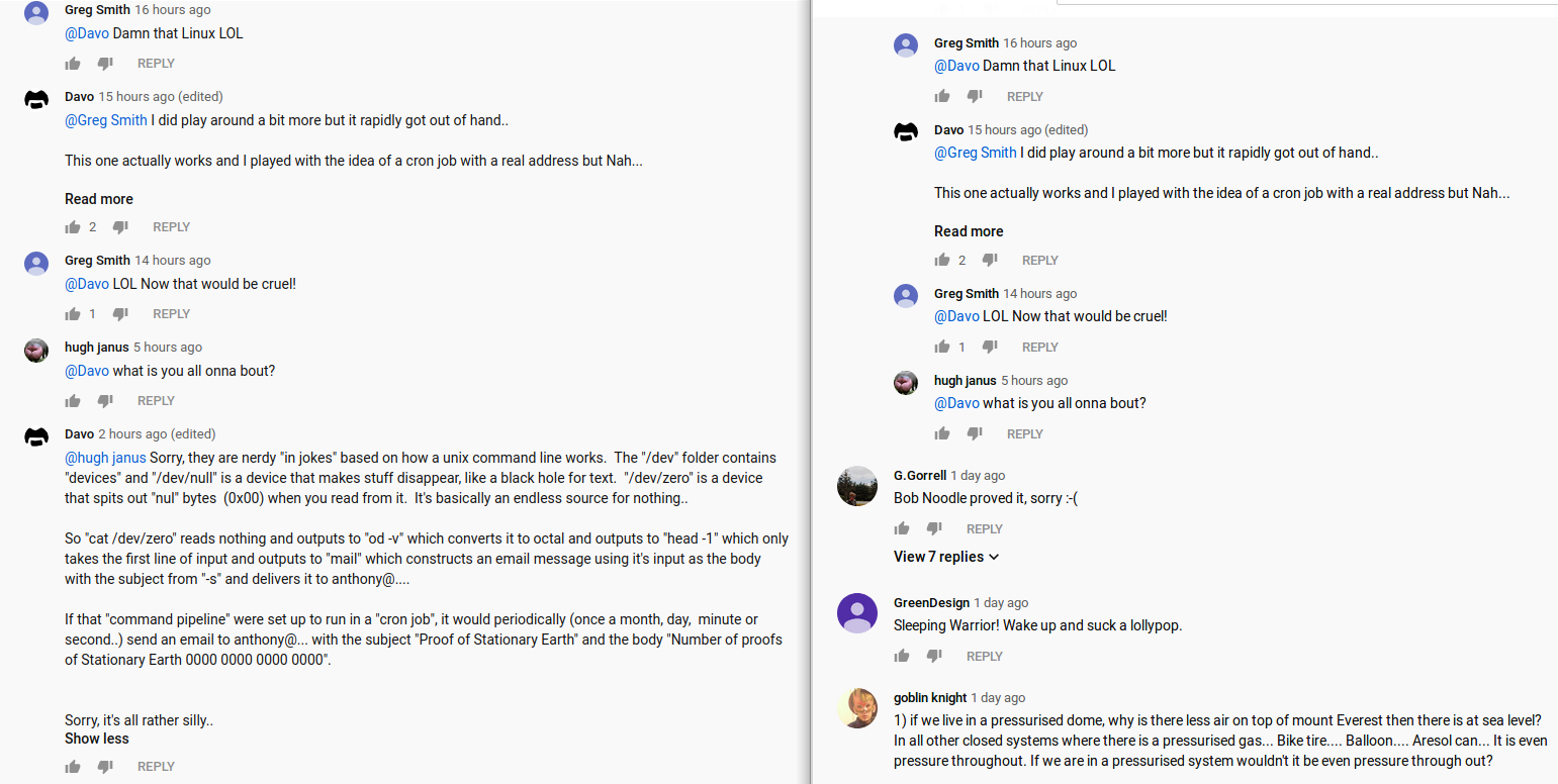 Hiding comments - Sleeping Warrior