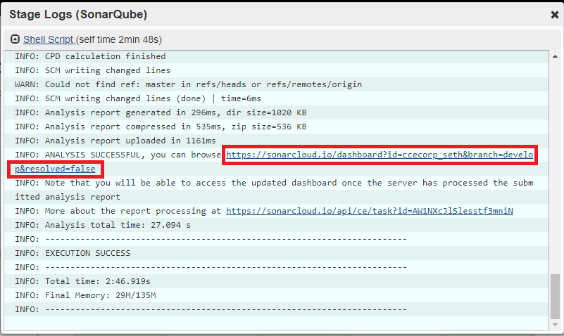 sonarQube