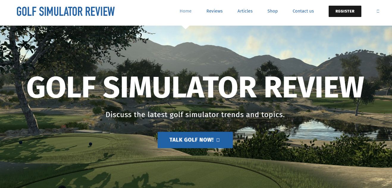Protee golf simulator