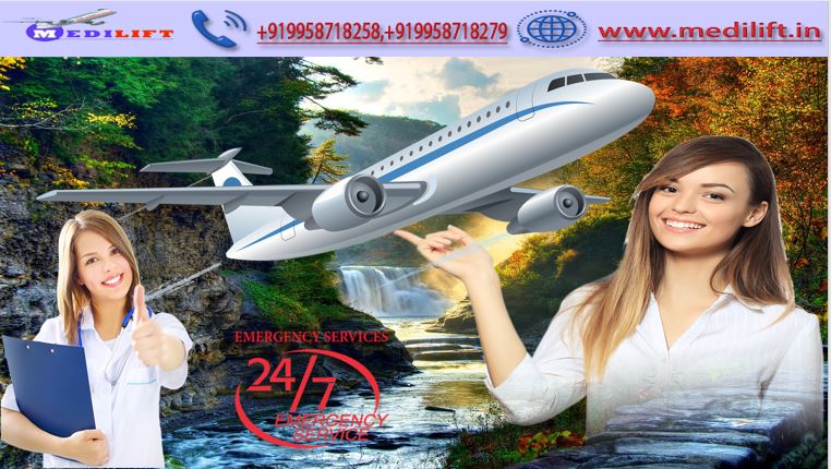Medilift Air Ambulance Service in Bagdogra – Hire the Best and Reliable Solution Here