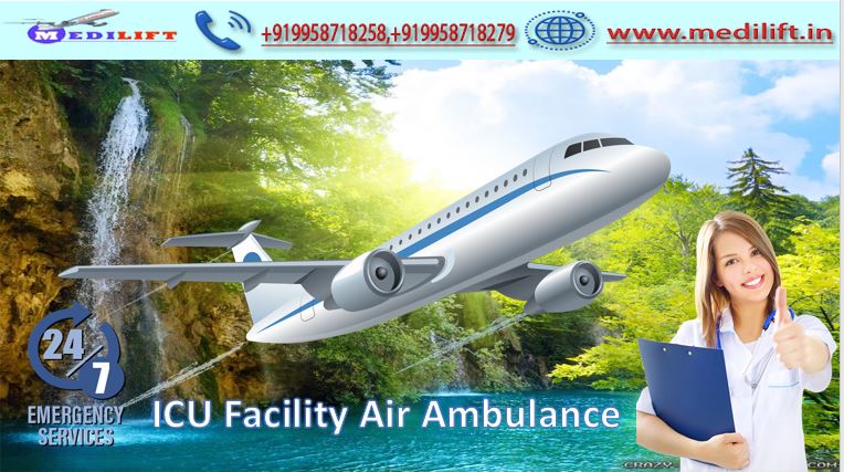 Medilift Air Ambulance Service in Varanasi - Awesome and Trustworthy for Patient Transportation