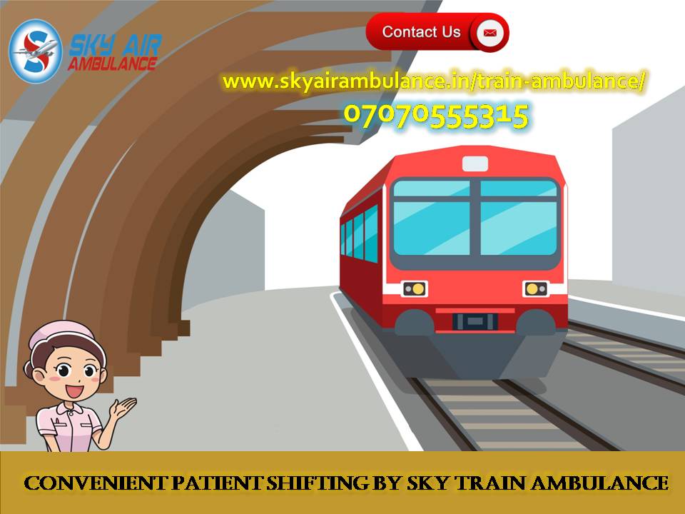 Select Train Ambulance from Delhi with Authorized Doctor