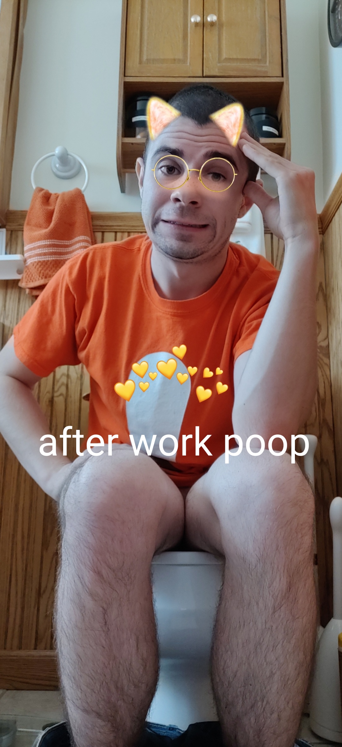 Taking a dump