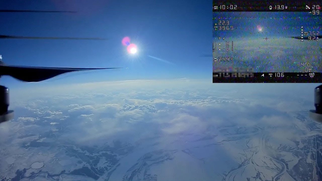 Earth curvature at 30,000ft