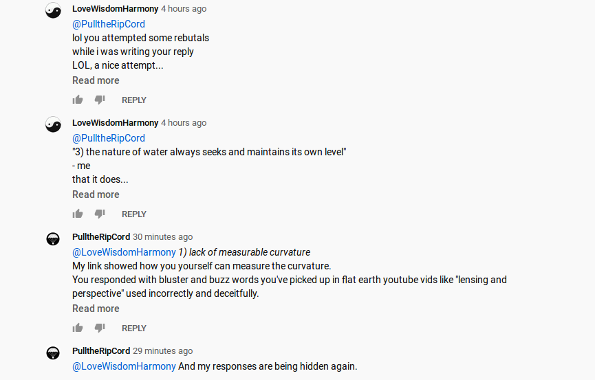 Hidden comment