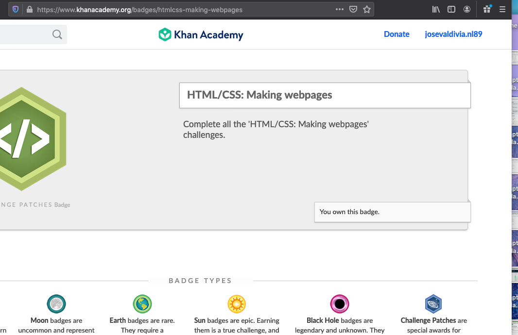 complete all the html/css making webpages challenges