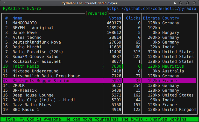 pyradio www.radio-browser.info