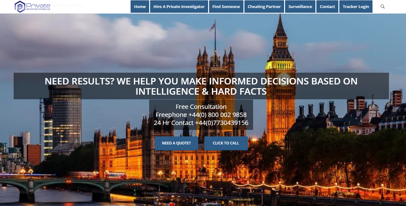Private detective agency uk