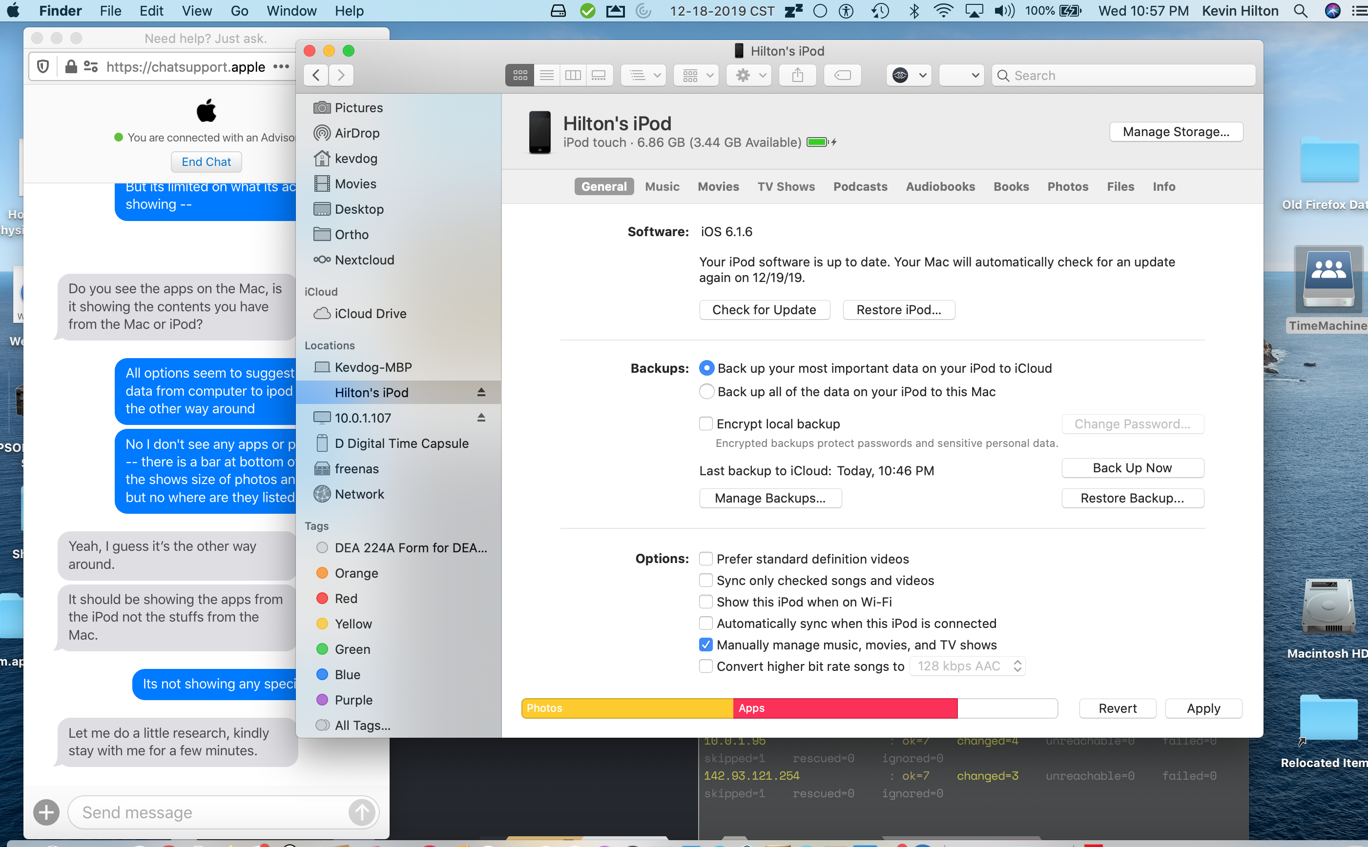 Itunes backup