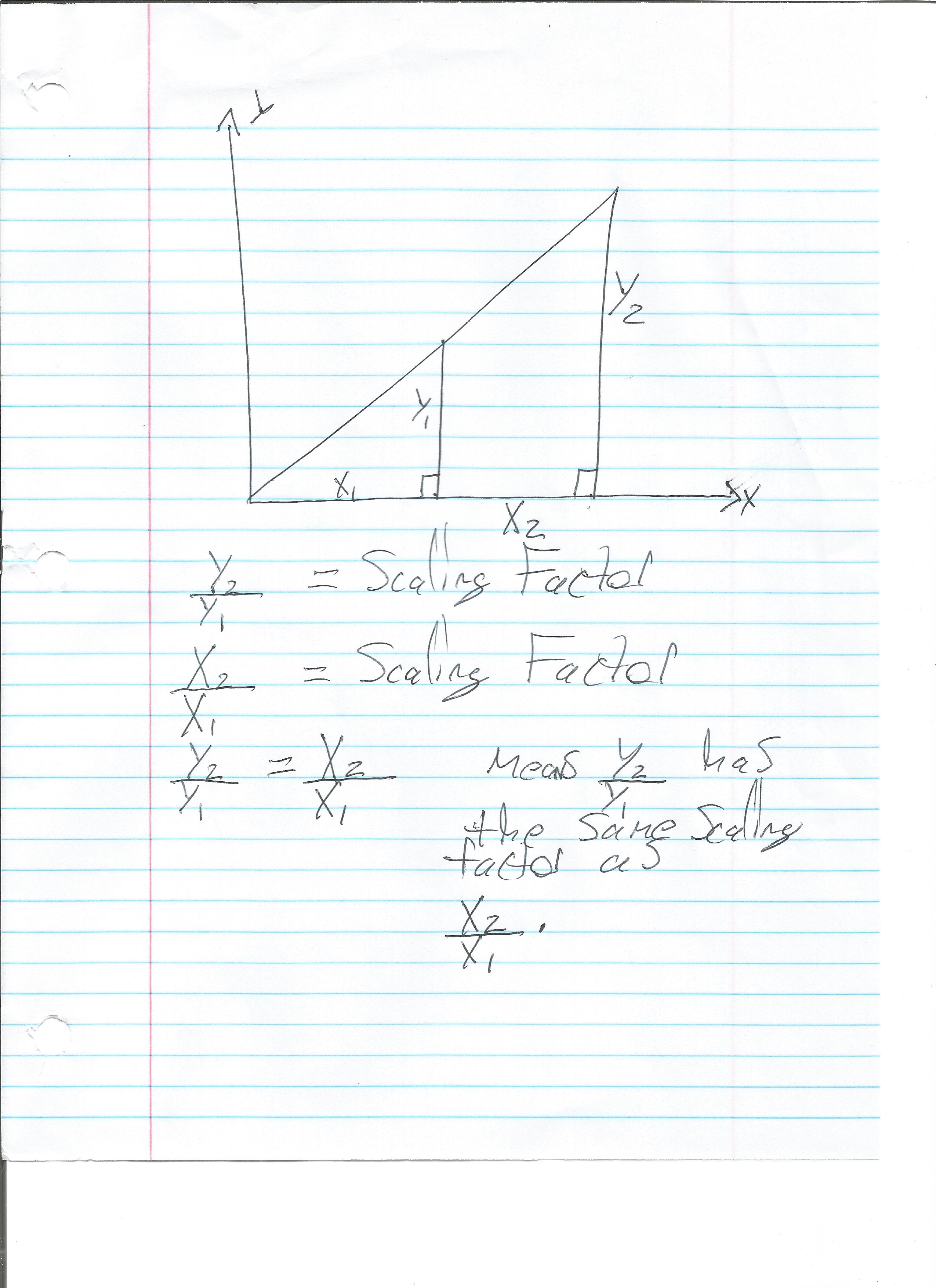 similar right triangles page 1