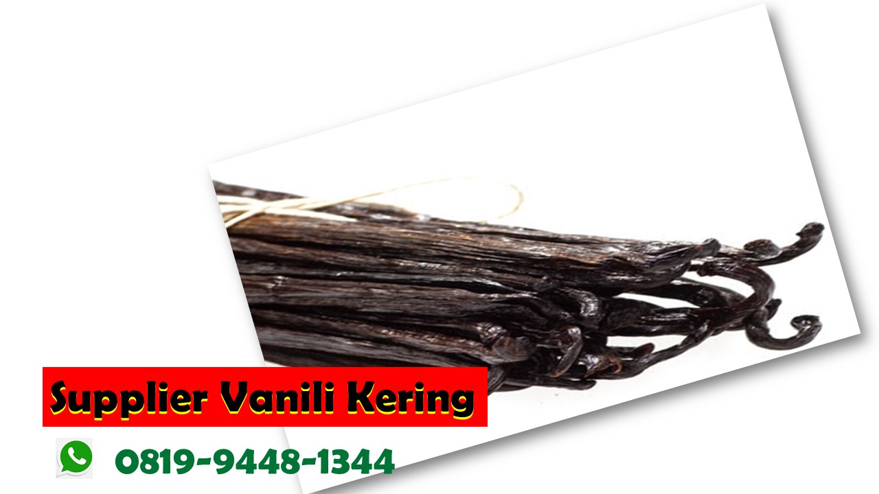 TERDEKAT, WA 0819-9448-1344, Supplier Vanili Kering Di Jakarta