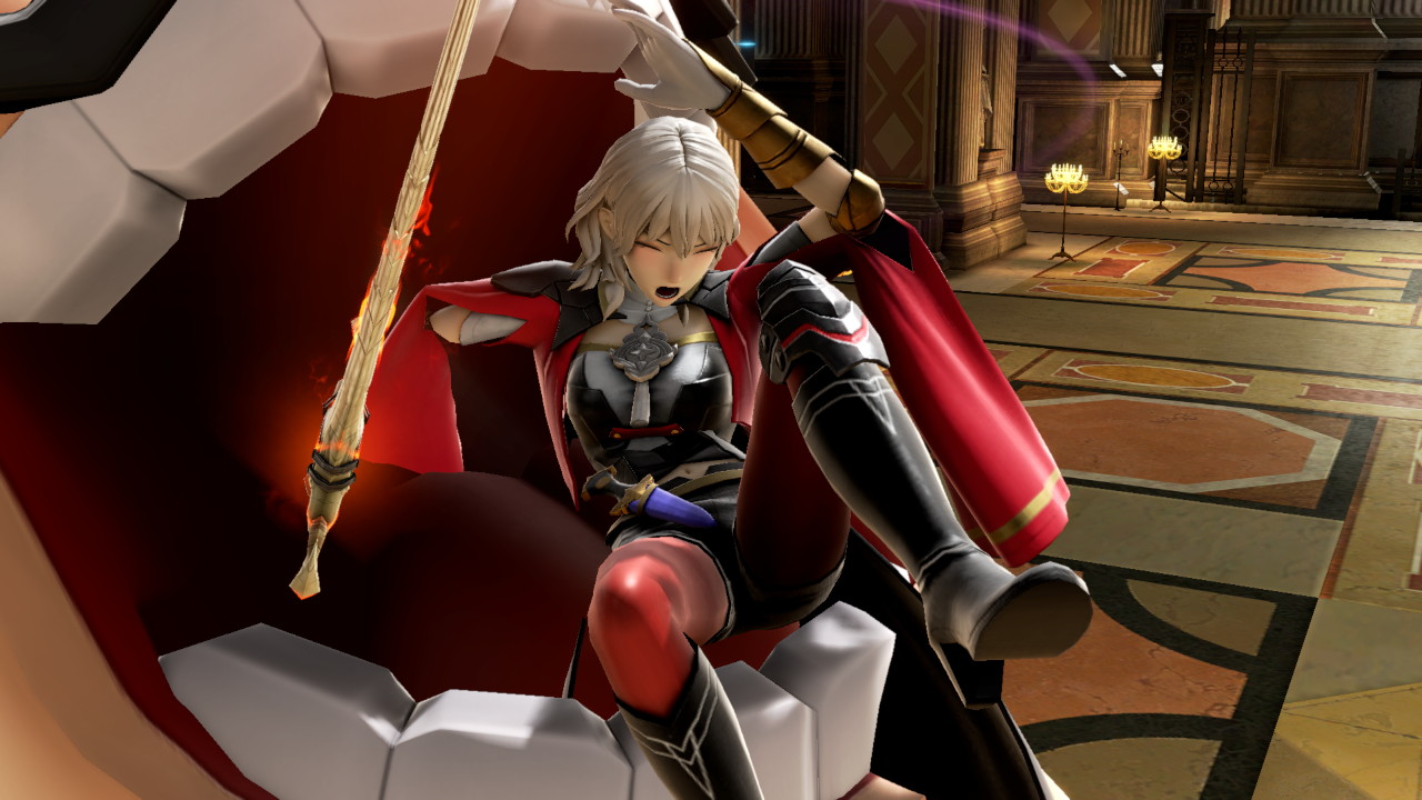 Super Smash Bros Ultimate Byleth(F) Vore Alt angle