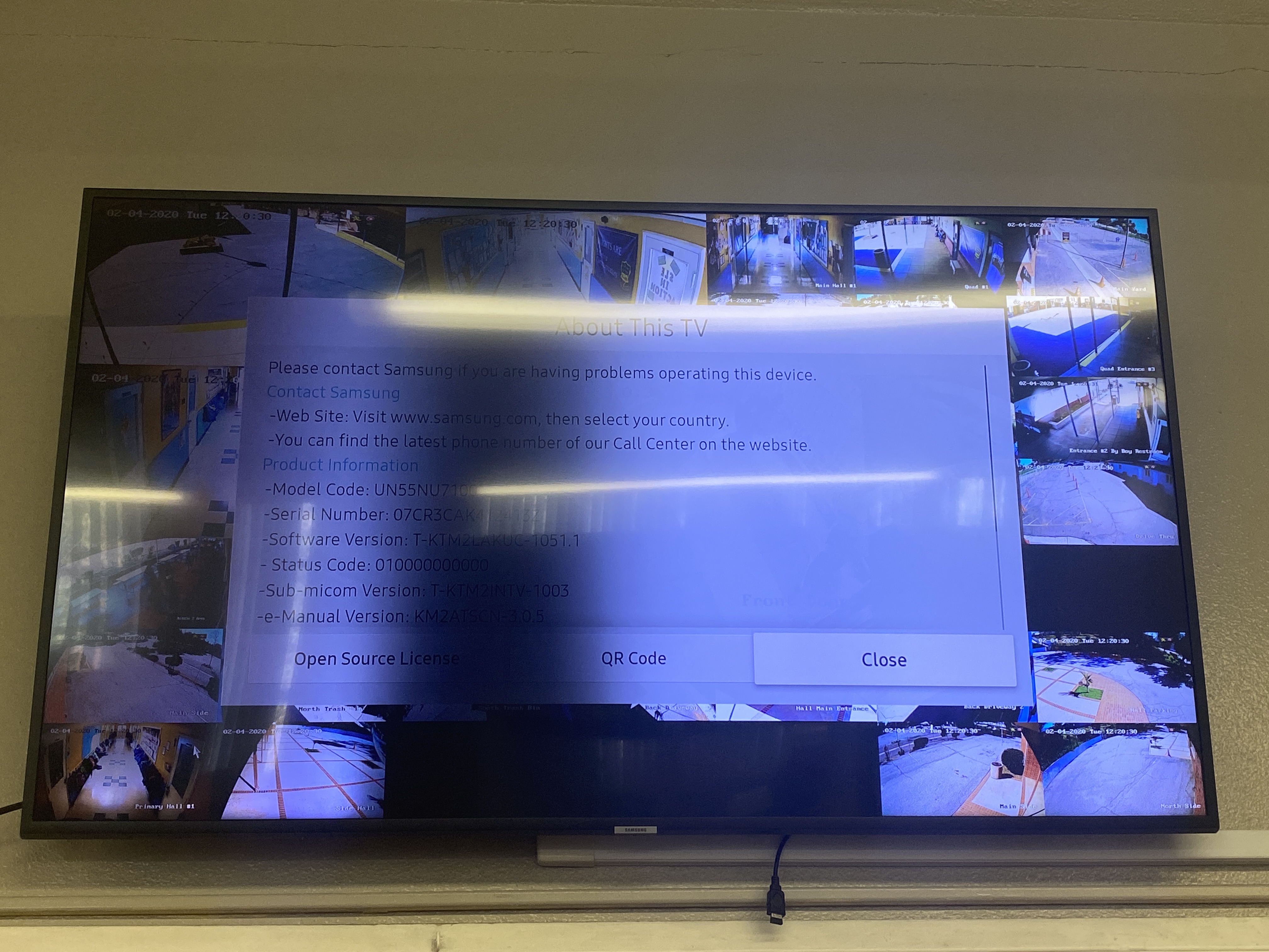 SamsungTVblackverticalpixelshowonscreenissue.JPG
