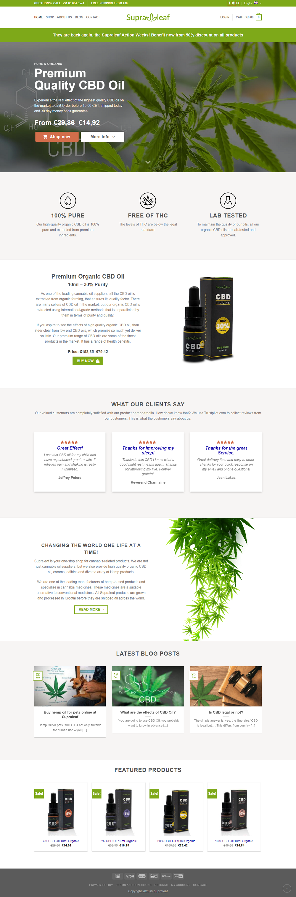 Beste cbd olie