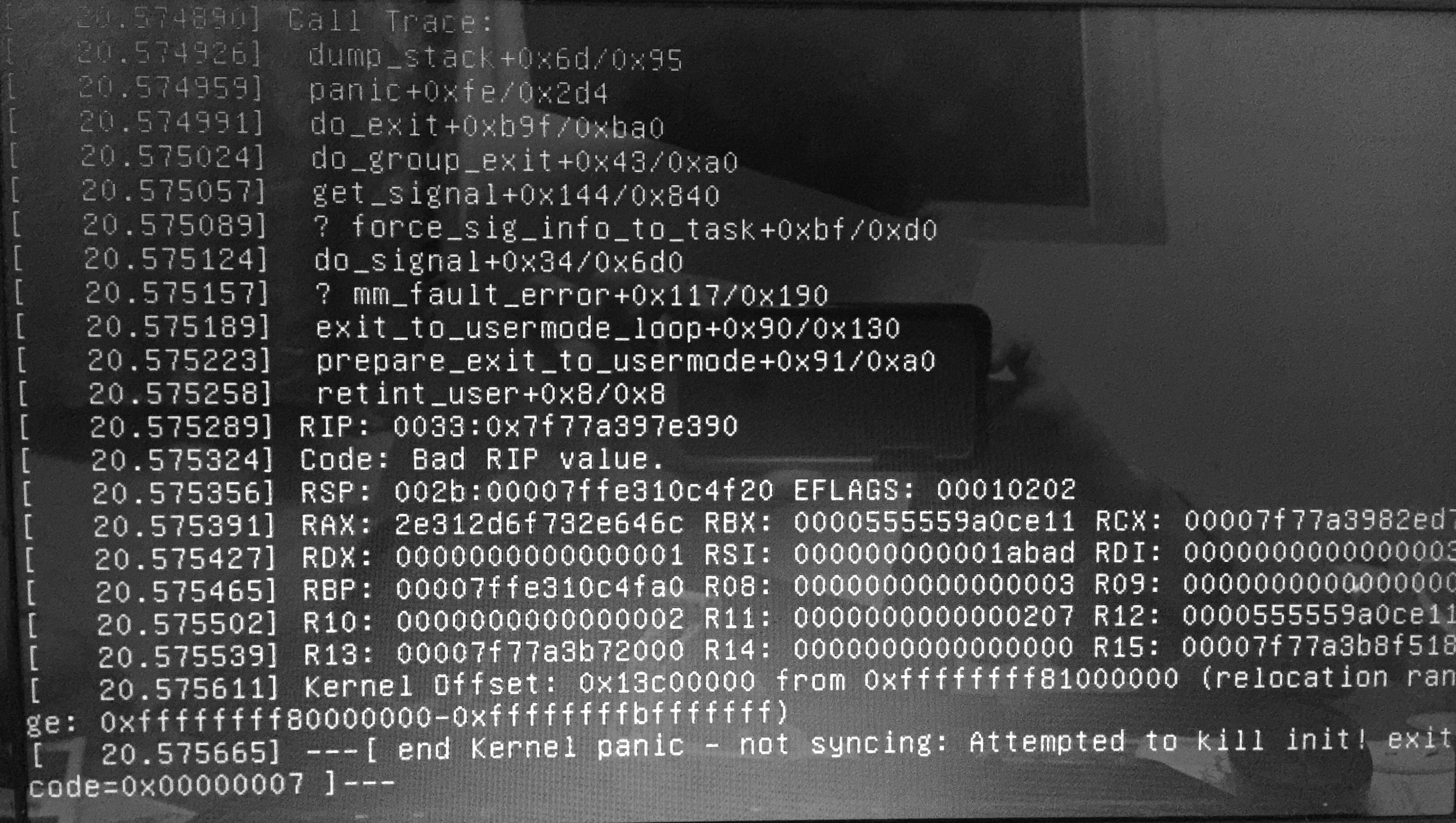 kernel panic