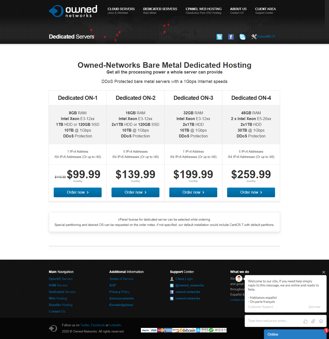 Dedicated server Miami