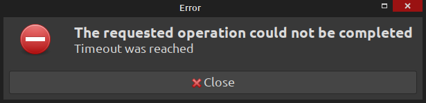 Thunar Desktop Error