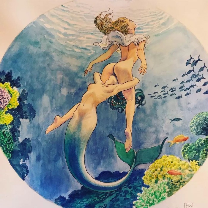 lesbian mermaid