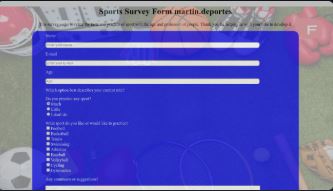 Survey Form