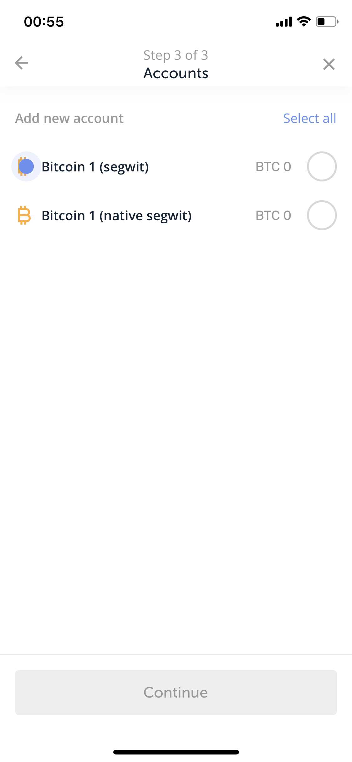 Bitcoin Account
